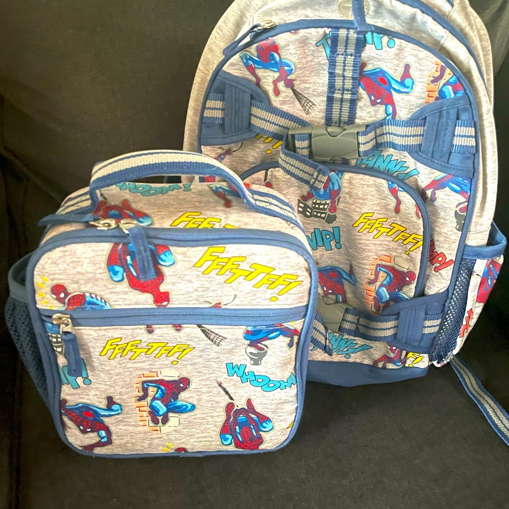Pottery Barn Kids Mini backpack and classic lunchbox